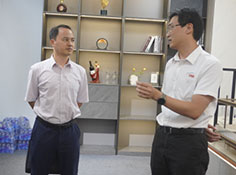 清遠市委組織部副部長楊勇一行蒞臨鈦美鋁業(yè)調(diào)研人才培養(yǎng)工作